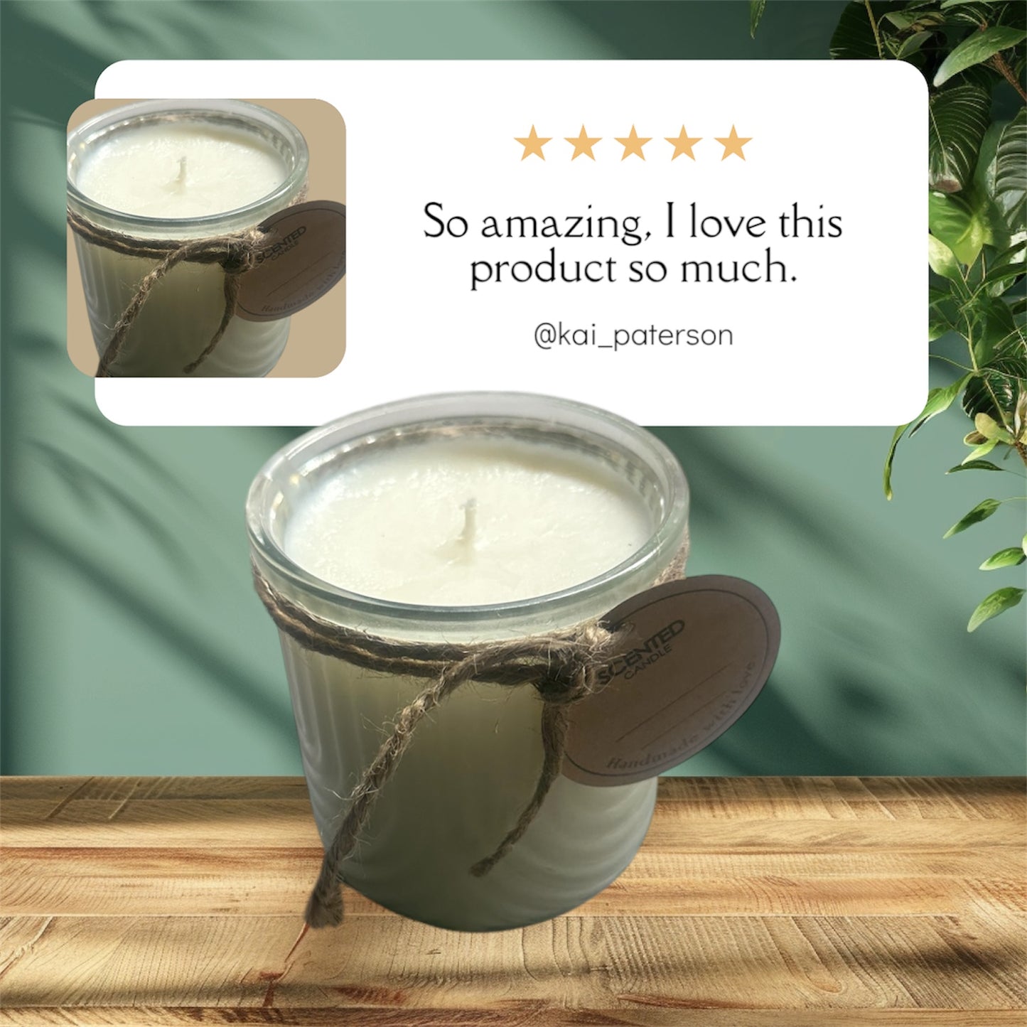 12oz Fresh Cut Grass Candle